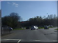 Roundabout on A217 in Kingswood