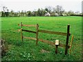 Stile and footpath, Flistridge Road, Upper Minety