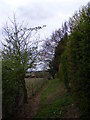 Footpath off Gromford Lane