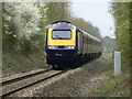 SU0291 : HST 125 (High Speed Train) en route for Cheltenham Spa by Brian Robert Marshall