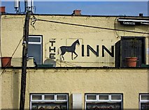 O1132 : The Black Horse Inn (Kelly's) (4) - pub sign, 233 Tyrconnell Road, Inchicore/Inse Chór by L S Wilson