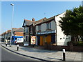 Derelict shop in Baffins Road