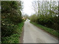 Greyfriars Lane towards Storrington