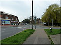 Approaching South Street from the north