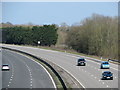 The M5 passing Taunton