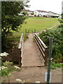 Track from canal to Faraday Close, Newport