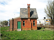 TF9912 : Old GER crossing keeper's cottage, East Dereham by Evelyn Simak