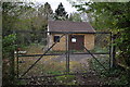 A sewage pumping station in Roundswell Village