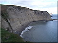 NZ9507 : Yorkshire Cliffs from the Cleveland Way by JThomas