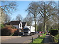 Lorry on Hales Drive