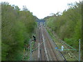 Railway line to Manchester from Styal