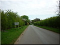 Entering Owmby-by-Spital, Lincolnshire