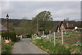 The road to West Malvern Outdoor Centre