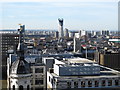 Panorama from The Monument (8: SSW - Southwark Cathedral)