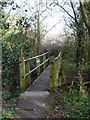 Footbridge over Shell Brook