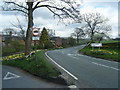 Buxton Road at Church Lane junction