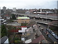 Croydon Flyover, from the roof of the Wandle Road multi-storey car park