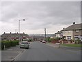 Looking down Parkway - from near Sandside Close