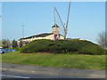 Roundabout with sculpture, Filton