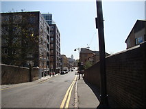 TQ3283 : View looking down Wharf Road by Robert Lamb
