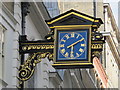 Clock in St. Mary At Hill, EC3