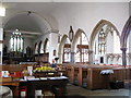 Interior of All Saints Church,  Maldon,  Essex