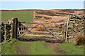 SD8644 : Moorland gate by Dr Neil Clifton