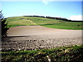 A ploughed field behind Berwyn