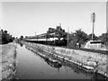 N9936 : Train beside Royal Canal Leixlip by The Carlisle Kid