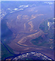 Weston Point and the Mersey from the air