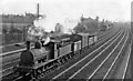 A Down transfer trip goods passing York Racecourse (Holgate) Platforms