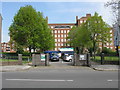 Camden Town - block of flats off Hawley Road