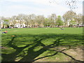 Highbury Fields from Highbury Place