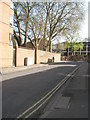 Approaching the junction of Keble Road and Blackhall Road