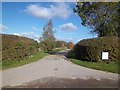 Farm driveway