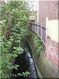 TQ3268 : Boswell Road: looking downstream at the crossing of Norbury Brook by Christopher Hilton