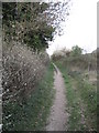 Footpath between Hockley golf course and Twyford