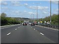 M40 motorway - downhill to the Wye