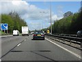 M40 Motorway - One mile to junction 5 (Stokenchurch)