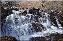 NS0045 : Waterfall in Sannox Burn by Ashley Dace