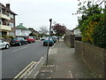 Pavement in Broomfield Avenue