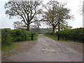 Entrance to Wakes End Farm