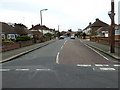 Looking from Broomfield Avenue into Loxwood Avenue