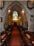 SO9422 : Nave, St Mary's Church, Cheltenham by Brian Robert Marshall