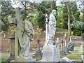 Statues on Peaked Hill