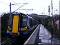 Class 380 train at Whinhill