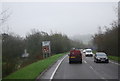 Approaching the Mayfield turn, A267