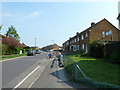 Approaching some roadworks in  Blendworth Crescent