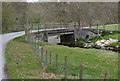 Bridge over  Afon Llafar stream