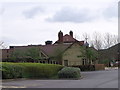 Rear of The Griffin, a Harvester pub, Taunton